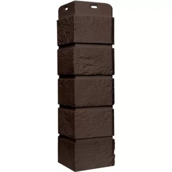 Фасадная панель Состаренный кирпич. Угол в интернет-магазине Элемпрофи