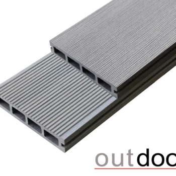 Террасная доска ДПК Outdoor 150*25*3000 мм. вельвет/браш серая микс в магазине стройматериалов