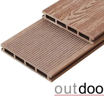 Террасная доска ДПК Outdoor 150*20*3000 мм. вельвет/текстура дерево дуб в магазине стройматериалов