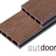 Террасная доска ДПК Outdoor 3D 150*25*4000 мм. STORM/OCEAN BROWN коричневая микс в магазине стройматериалов