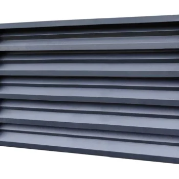 Забор-жалюзи из металла Nordo STEP 3-D в магазине стройматериалов