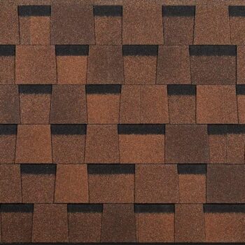 Двухслойная гибкая черепица Döcke PIE STANDARD DRAGON Светло-коричневый